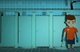 The Night Cleaner - animated film where a gay bathhouse cleaner talks about his work