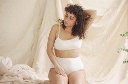 On Womanhood - a woman in underwear talking about her body